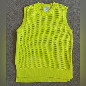 Varley Electric Lime Knit Tank